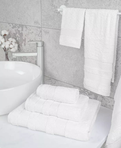 Salem Premium 100% Turkish Cotton 6 Piece Bath Towel Set