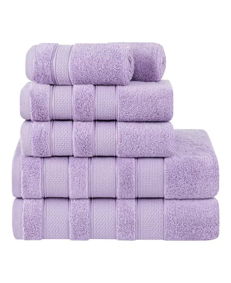 Salem Premium 100% Turkish Cotton 6 Piece Bath Towel Set