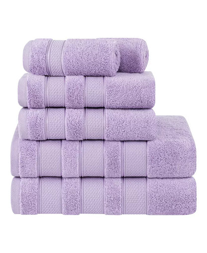 Salem Premium 100% Turkish Cotton 6 Piece Bath Towel Set