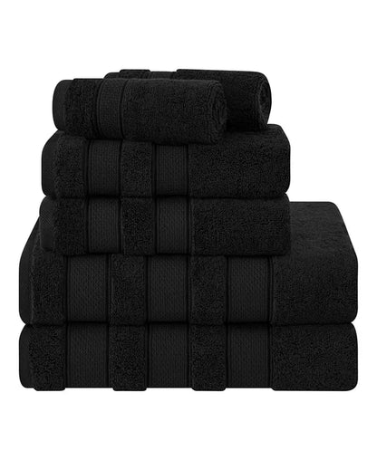 Salem Premium 100% Turkish Cotton 6 Piece Bath Towel Set