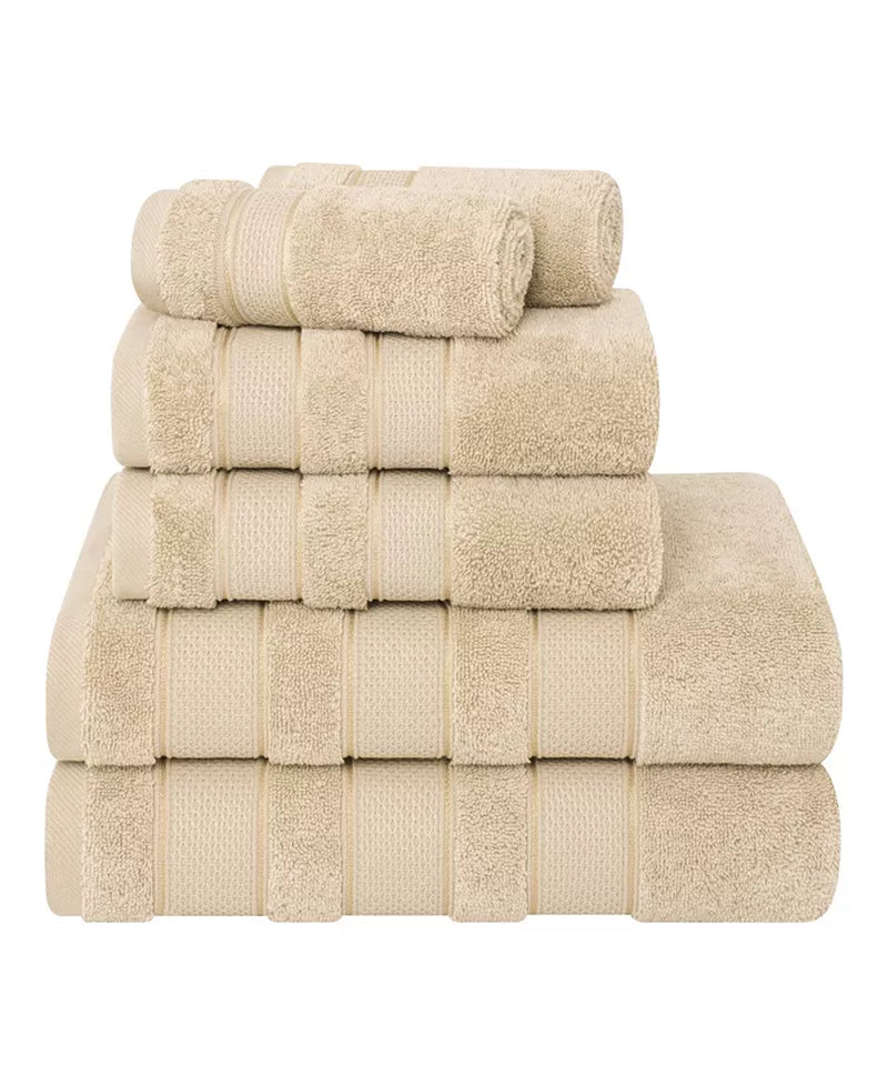 Salem Premium 100% Turkish Cotton 6 Piece Bath Towel Set