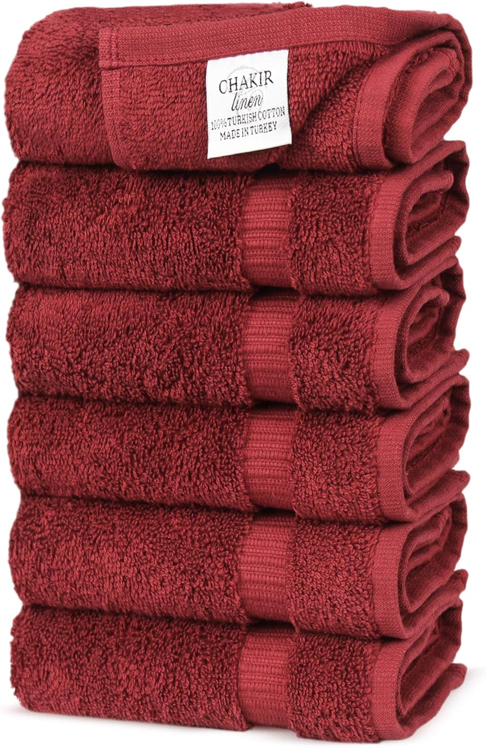 Premium Cotton Absorbent Turkish Towels (Bath Towel - Set of 4, Dark Gray)