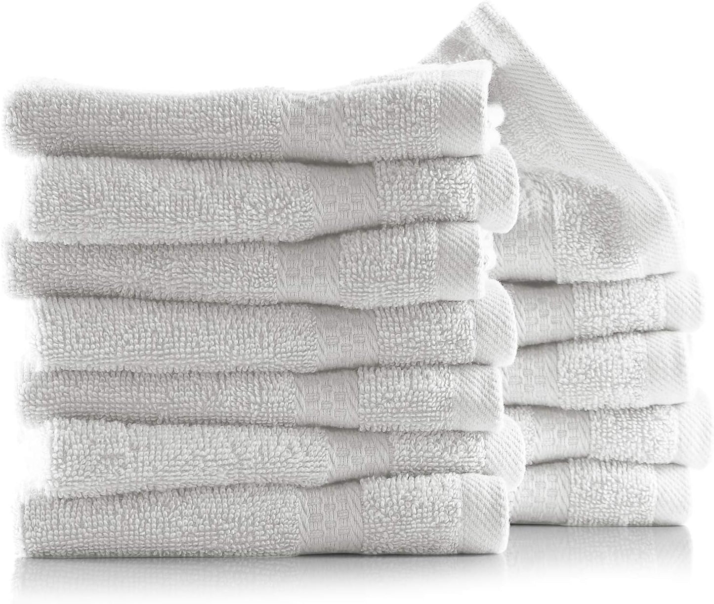 Bath Towels for Bathroom - 100% Ring Spun Cotton Luxury Bathroom Towels - Ultra Soft & Highly Absorbent, Bath Towels Set of 6 - Burgundy Red