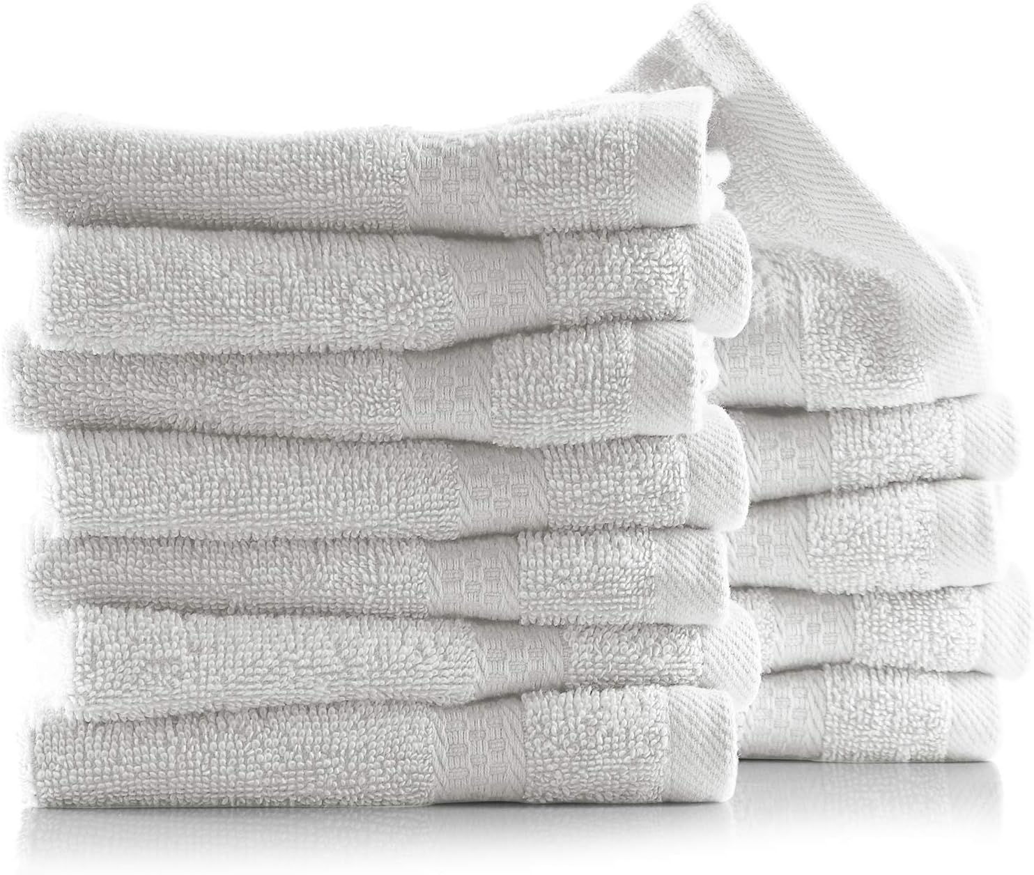 Bath Towels for Bathroom - 100% Ring Spun Cotton Luxury Bathroom Towels - Ultra Soft & Highly Absorbent, Bath Towels Set of 6 - Burgundy Red