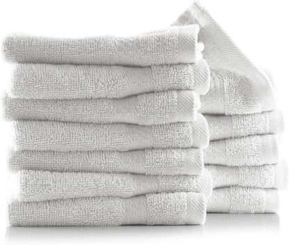 Bath Towels for Bathroom - 100% Ring Spun Cotton Luxury Bathroom Towels - Ultra Soft & Highly Absorbent, Bath Towels Set of 6 - Burgundy Red