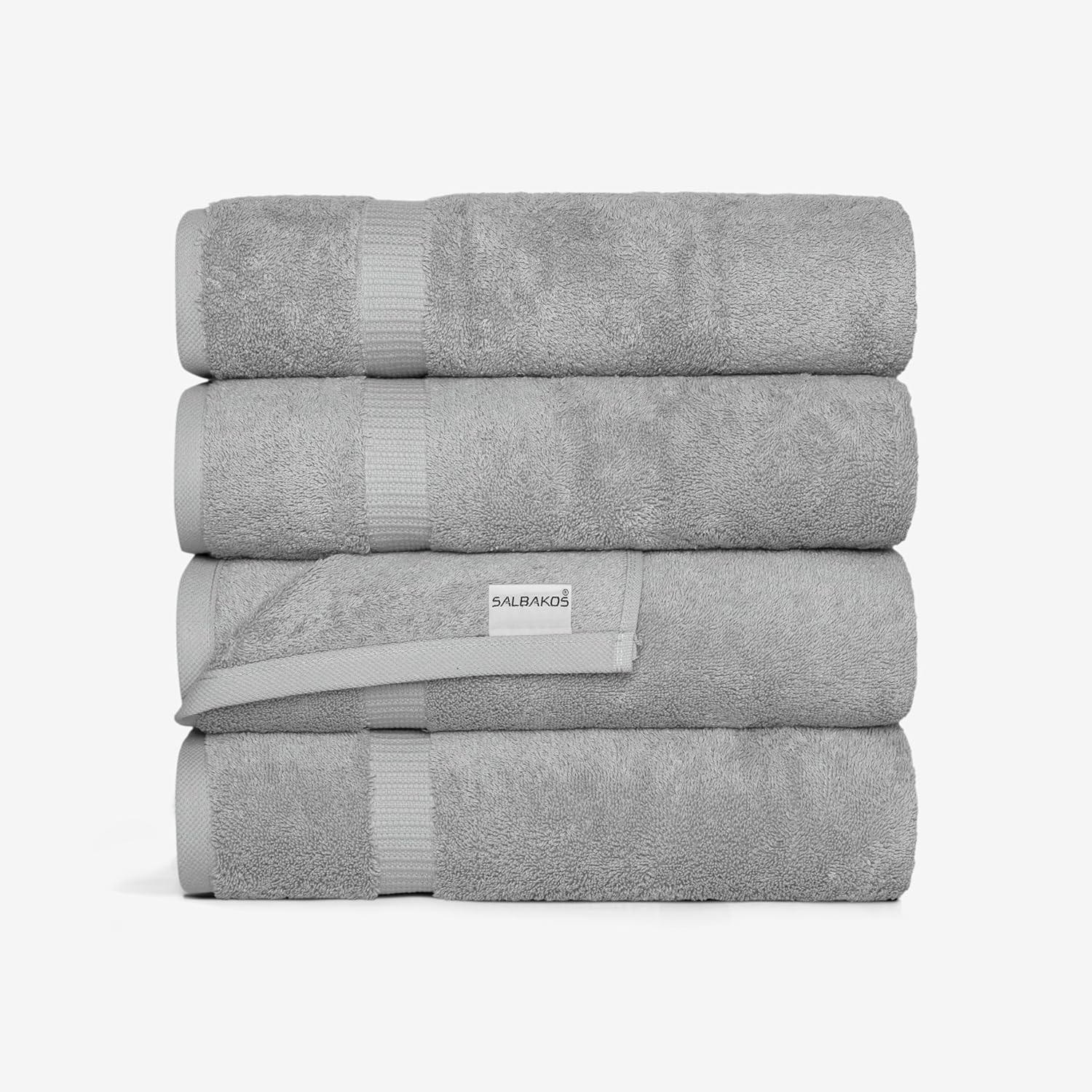 100% Turkish Cotton Jumbo Bath Sheet Towel Oversized 40X80 Inch | Premium Hotel & Spa Quality, Soft, Absorbent, XL Bath Towels | Made in Turkey (Pack of 1, Ivory, Jumbo Bath Sheet)