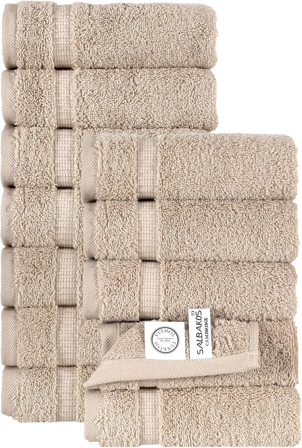 100% Turkish Cotton Jumbo Bath Sheet Towel Oversized 40X80 Inch | Premium Hotel & Spa Quality, Soft, Absorbent, XL Bath Towels | Made in Turkey (Pack of 1, Ivory, Jumbo Bath Sheet)