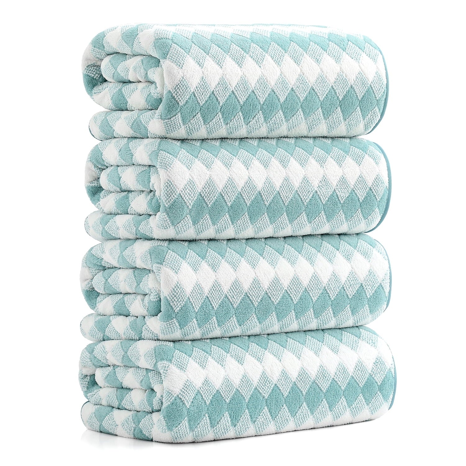 4 Pack Bath Towels Extra Large 35"X 70"Highly Absorbent Quick Dry Bath Towels Oversized Microfiber Bath Sheets Soft Luxurious Towels for Bathroom Kitchen Spa Hotel Gym (Dark Gray)