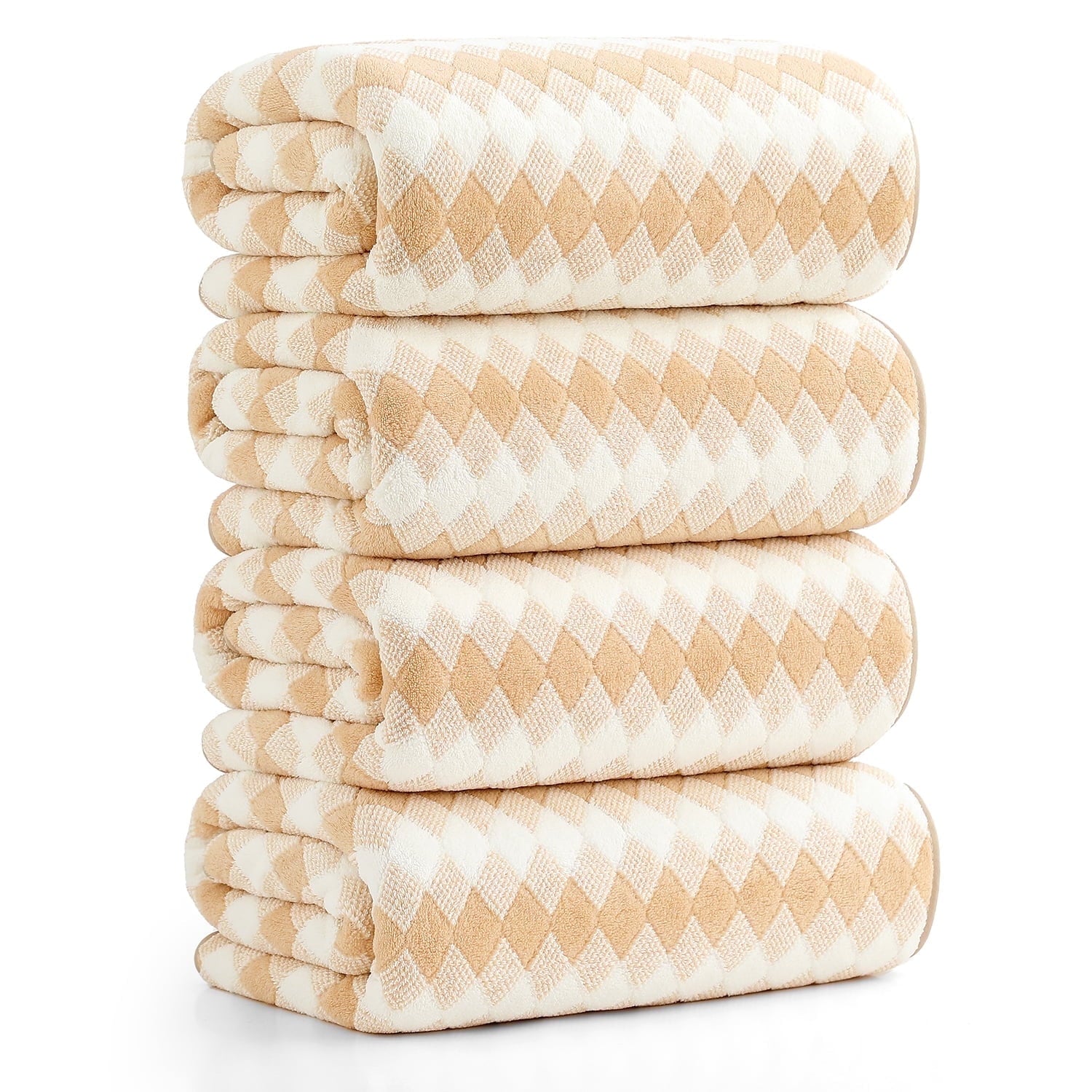 4 Pack Bath Towels Extra Large 35"X 70"Highly Absorbent Quick Dry Bath Towels Oversized Microfiber Bath Sheets Soft Luxurious Towels for Bathroom Kitchen Spa Hotel Gym (Dark Gray)