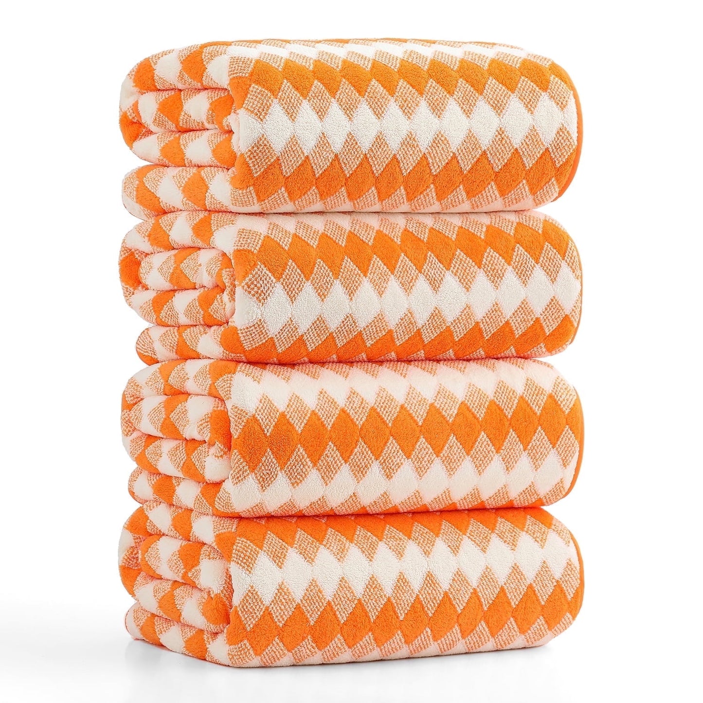 4 Pack Bath Towels Extra Large 35"X 70"Highly Absorbent Quick Dry Bath Towels Oversized Microfiber Bath Sheets Soft Luxurious Towels for Bathroom Kitchen Spa Hotel Gym (Dark Gray)