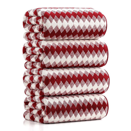 4 Pack Bath Towels Extra Large 35"X 70"Highly Absorbent Quick Dry Bath Towels Oversized Microfiber Bath Sheets Soft Luxurious Towels for Bathroom Kitchen Spa Hotel Gym (Dark Gray)