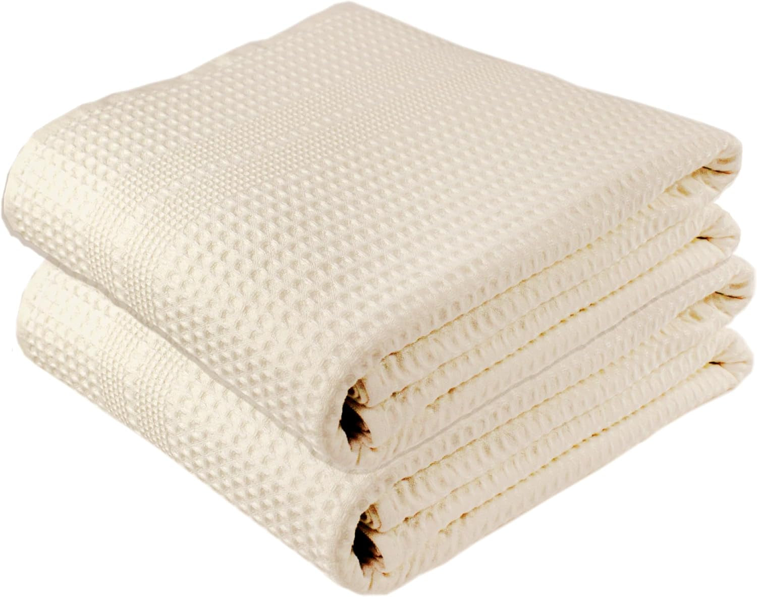 Waffle Bath Sheet Large Bath Towels Quick Dry Thin Body Towels, 40X80 Oversized Bath Towels for Adults, Classic Style (Stone)