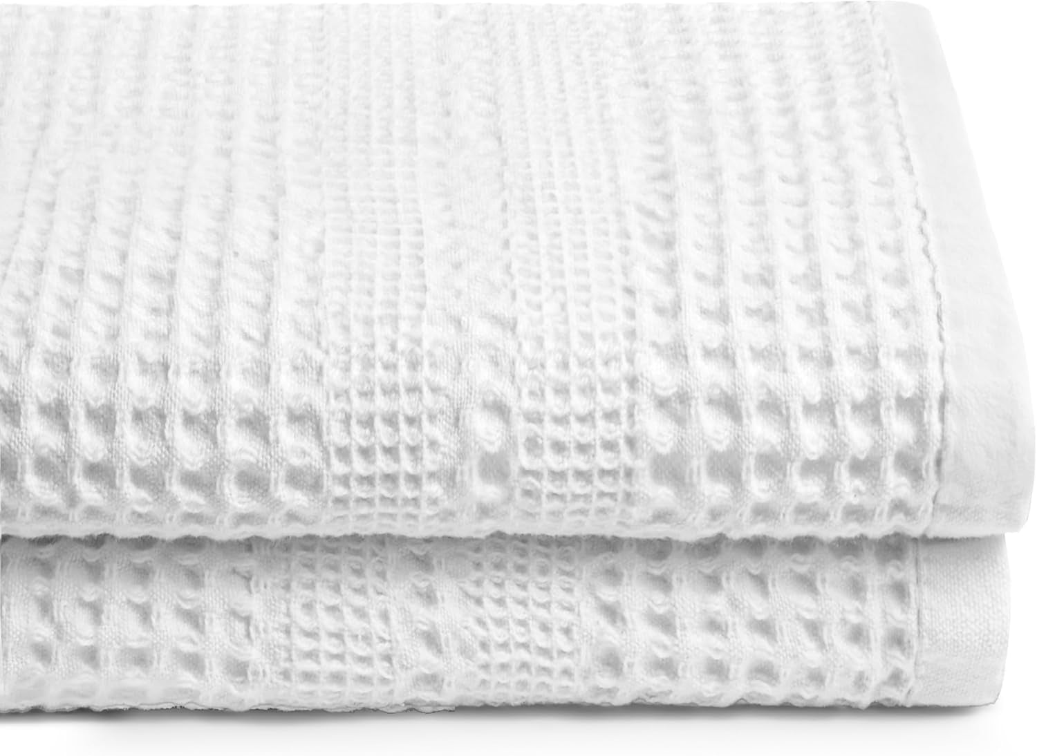 Waffle Bath Sheet Large Bath Towels Quick Dry Thin Body Towels, 40X80 Oversized Bath Towels for Adults, Classic Style (Stone)