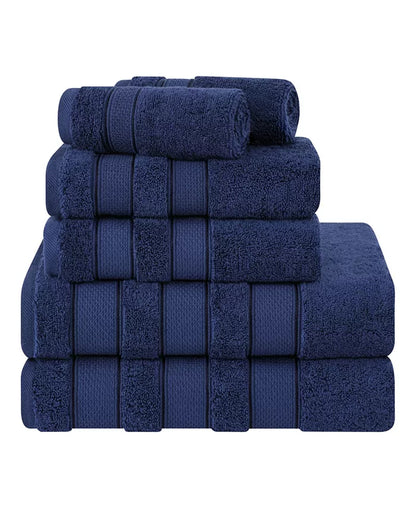 Salem Premium 100% Turkish Cotton 6 Piece Bath Towel Set